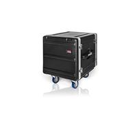 Gator Cases Rack de Consola Moldeado ATA Ligero con Ruedas; 21" Profundidad de Rack, 10U (GRC-BASE-10)