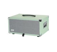 GATOR CASES Serie Retro Caja de Rack para Amplificador Vintage; 4U Verde Mar (GR-RETRORACK-4SG)