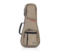Gator Cases Transit Series - Funda para Ukelele Soprano, Exterior marrón (GT-UKE-SOP-Tan)