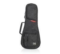 Gator Cases Transit Series - Funda para Ukelele Soprano, Exterior Negro (GT-UKE-SOP-BLK)