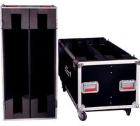 GATOR Estuche Para 2 Pantallas De 50" A 55" Con Ruedas