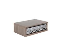 Gator Frameworks Elite Furniture Series 2U - Estante de Escritorio de Madera en Acabado Gris Madera Flotante (GFW-ELITERK-2U-GRY)