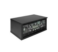 Gator Frameworks Elite Furniture Series 4U - Estante de Escritorio de Madera con Acabado Negro (GFW-ELITERK-4U-BLK)