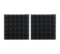 Gator Frameworks GFW-ACPNL1212PCHA-2PK - Panel Acous de 12 x 12 pulgadas, color carbón