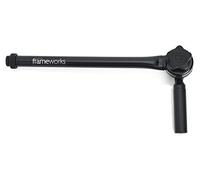 Gator Frameworks Mini brazo articulado ajustable con diseño encajable, brazo de 9" (GFW-MIC-CLMPBM9)