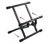 Gator Frameworks soporte ajustable para amplificador de guitarra, compatible con la mayoría de amplificadores combo (GFW-GTR-AMP)