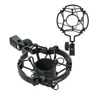 Gator Frameworks Soporte de choque universal para micrófonos de 42-48 mm de diámetro, reduce la vibración para mejorar la calidad de grabación (GFW-MIC-SM4248)