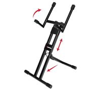 Gator Frameworks Soporte para Amplificador de Guitarra de Perfil Alto modeladores Digitales y Cabezales de Amplificador (GFWGTRAMP200)