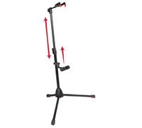 Gator Frameworks Soportes colgantes simples con estribo autoblocante, aptos para la mayoría de guitarras eléctricas, acústicas y bajos (GFW-GTR-1500)