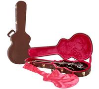 GATOR - gw-335-brown Semi-Hollow caso de madera para guitarra, Tipo Gibson 335, Castaño