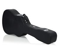 GATOR GWE-DREAD 12 - Estuche para guitarra dreadnought de 12 cuerdas de madera, color negro