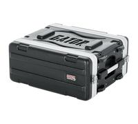 Gator Moldeado PE 4U Case rack Profundo 14.25 pulgadas con delanteros / traseros Rieles