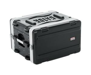Gator Moldeado PE 6U Case rack Profundo 14.25 pulgadas con Rails delanteras / traseras y bloqueo