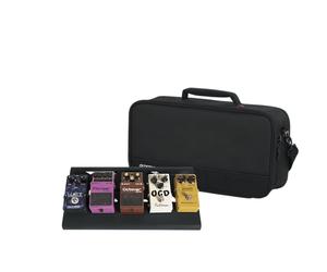 Gator Pedalera pequeña con bolsa, 39 x 18 cm, color negro