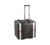 Gator Cases Rack Ligero Rodante con Asa de Remolque Retráctil y Ruedas Empotradas; 10U (GRR-10L)