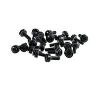 Gator Rackworks GRW-SCRW050 - Tornillos para rack de tamaño estándar, paquete de 50 unidades, color negro