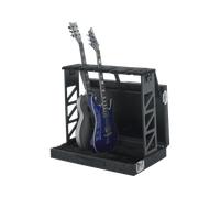 Gator Cases Rack con soporte para guitarra; sostiene hasta 4 guitarras acústicas, eléctricas o bajos (GTRSTD4)