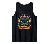 Gator Wrestling no es un pantano de cocodrilo Aficionado Camiseta sin Mangas