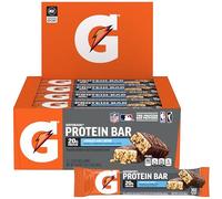 Gatorade Whey Protein Recover Bars, Cookies and Cream, 2.8 ounce bars (12 Count)