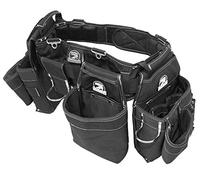 Gatorback B145 Carpenters Triple Combo con cinturón de apoyo de espalda Pro-Comfort. Cinturón de trabajo resistente (XL 40-44 pulgadas)