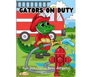 Gators on Duty: Whimsical Alligator Designs Featuring 30 Unique Occupations