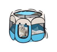Gatos, cachorros gatitos, malla de camping, semicerrada, jaula transpirable para cachorros, hurones, erizos, cobayas, hámster, polluelos, patitos, gatitos, interior, exterior, terraza, balcón