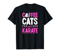 Gatos De Café Y Karate Camiseta
