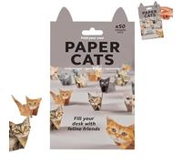 Gatos De Papel for Hacer Tú Mismo, Kit De Manualidades De 50 Piezas for Crear Gatos De Papel, Figuras De Origami 3D De Gatos, Perros Y Dinosaurios, Regalo for Amantes De Las Mascotas(Cat)