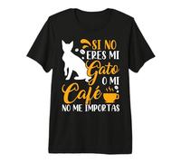 Gatos Divertido Gato No Me Importas Camiseta Premium