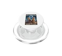 Gatos Eclipse Solar Total con Gafas 2026 Agosto PopSockets PopGrip para MagSafe