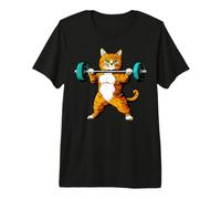 Gatos Fitness/Entrenador Gato Camiseta Premium