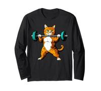 Gatos Fitness / Entrenador Gato Manga Larga