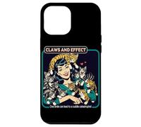 Gatos Galore Vintage Garras y Efecto Carcasa para iPhone 12 Pro MAX