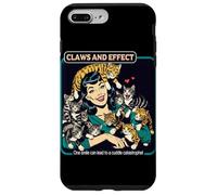 Gatos Galore Vintage Garras y Efecto Carcasa para iPhone 7 Plus/8 Plus