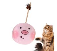 Gatos,Gatito Gatita y campana | Juguetes para gatos con sonido - Adecuado para el hogar Apartamento Jardín y Hogar Multi-Pet