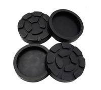 Gatos para Coche 4 Uds Jack Pad 125mm de diámetro Marco para Almohadilla de Goma Adaptador de riel para pellizco de Soldadura Elevador Lateral Gatos automotrices 2 Postes Gato para Coche Kit