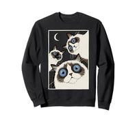 Gatos Ragdoll Trio Ojos Azules para Cat Mom o Dad Sudadera
