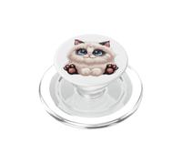 Gatos súper Lindos Gatitos Amo a mi Gato Gato bebé PopSockets PopGrip para MagSafe