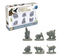 Gatos y catacumbas Miniaturas de plástico muy detalladas con dientes y garras
