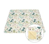 Gatphy - Alfombra para silla alta para bebé, 135 x 135 cm, alfombra de protección de suelo infantil, antideslizante, impermeable, silla alta, bebé, comedor, exterior, interior para bebé