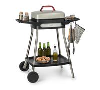 Gatsby 2000W 42x37cm Barbacoa Eléctrica Plata