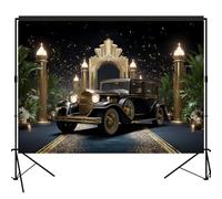 Gatsby - Fondo para fotografía de los años 20, 2,1 x 1,5 m