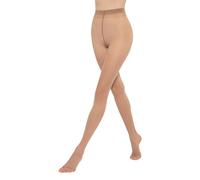 Gatta Medias sin puntera Senza Dita 10 DEN, puntera abierta, para zapatos de puntera abierta, ajuste perfecto, protección para los pies contra la abrasión, parte inferior fina e invisible, cómodas(L)