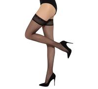 Gatta Michelle 04-8 DEN - sensuales medias autoportantes, sin puntera marcada, estilizan, alargan ópticamente la pierna, elegantes, sutiles, con cinta de silicona, muy femeninas (M-L)