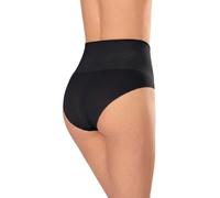 Gatta Sensual Skin Panty Correct - Braguita de Cintura Alta, Adelgazante, Moldeadora, discreta, con Refuerzo Antibacteriano (Negro XL)