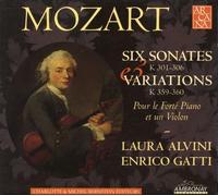 Gatti - Mozart: Violinsonaten KV 301-306 / Variationen KV 359 & 360
