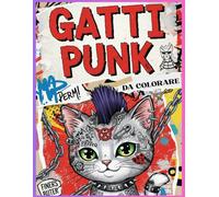 GATTi PUNK da colorare (GATTI DA COLORARE)