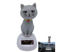 Gatto per Gatto da ballerino solare - Food Ad Energia Solare Decoration Dashboard | Figurina oscillante Carina | Piccola Fête Della casa di Ornamento, Auto Auto énergie Solar Energy
