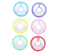 Gatuida 1 Caja Caja Organizadora de Línea de Pesca con Carretes Redondos Diseño Duradero y Fácil Manejo para Proteger Sedal y Facilitar Enrollado Accesorio Multifuncional Color