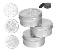 Gatuida 1 Juego Caja de olores para adiestramiento canino Accesorios para el Entrenamiento de Perros Kit de Aroma para Perros Aromas de adiestramiento canino el plastico Plata